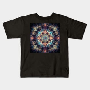 kaleidoscopic patterns Kids T-Shirt